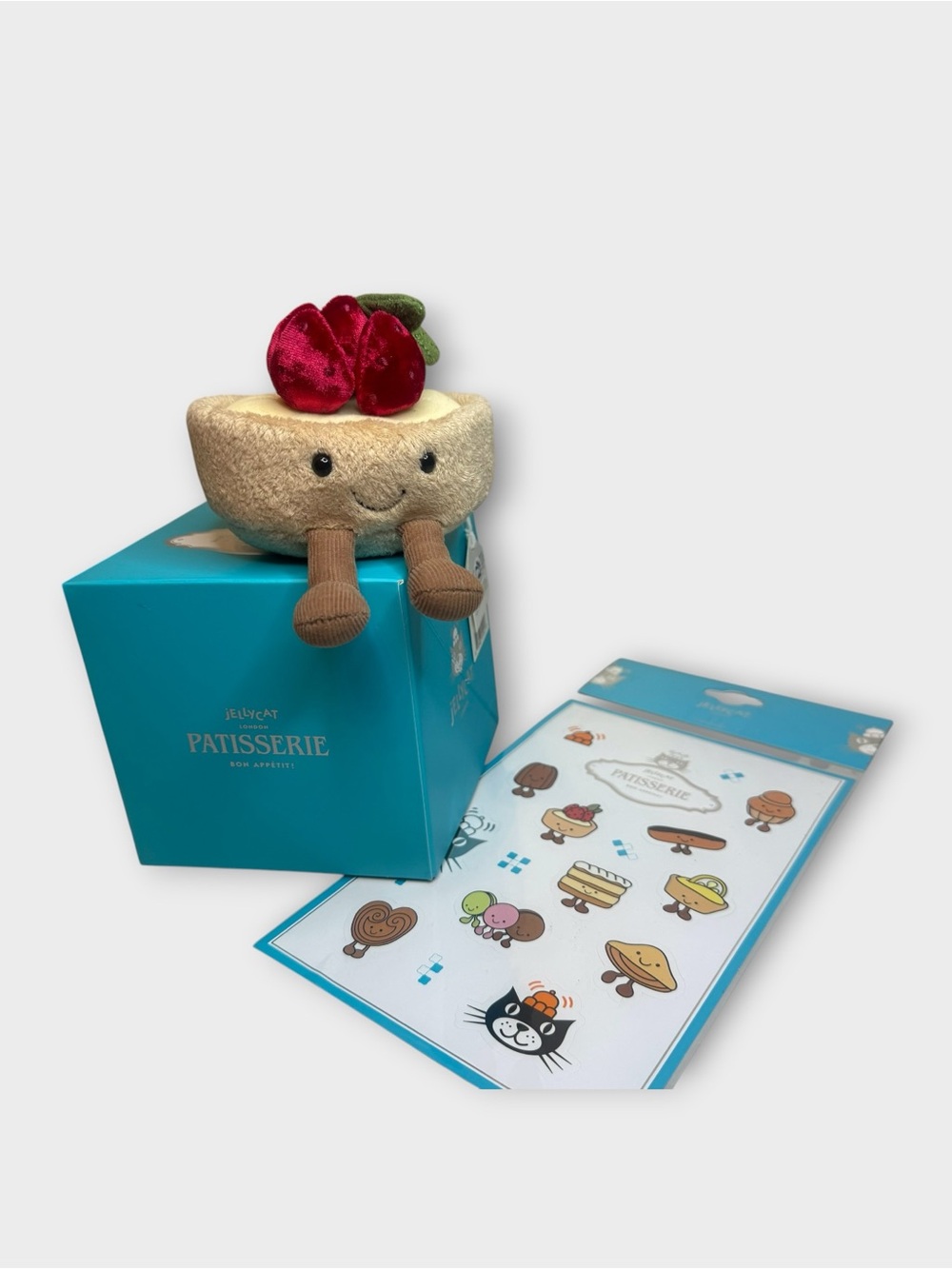 Jellycat Amuseables Fleurette Tarte Aux Fraises Plush